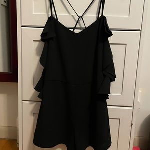 NWOT black romper